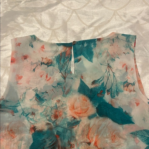 Calvin Klein Multicolor Floral Blouse - Picture 3 of 3